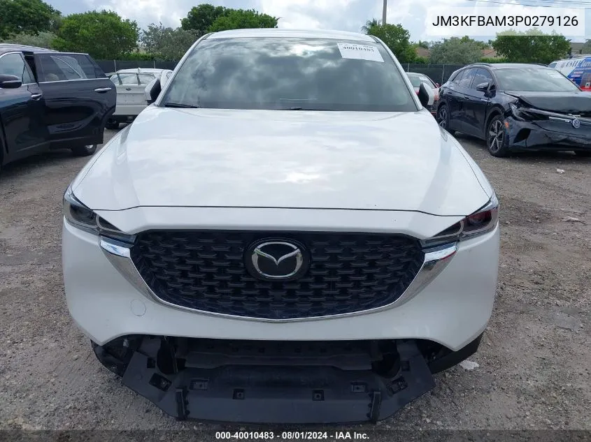 2023 Mazda Cx-5 2.5 S VIN: JM3KFBAM3P0279126 Lot: 40010483