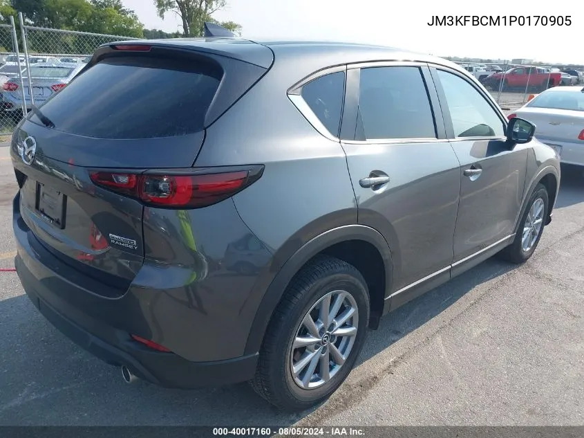 2023 Mazda Cx-5 2.5 S Preferred VIN: JM3KFBCM1P0170905 Lot: 40017160