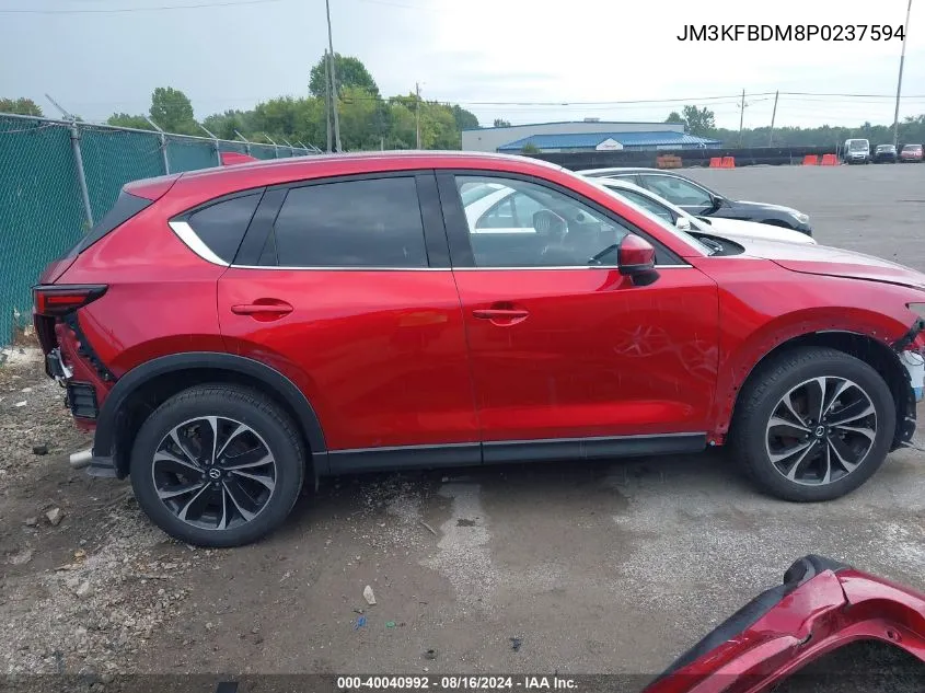 2023 Mazda Cx-5 2.5 S Premium VIN: JM3KFBDM8P0237594 Lot: 40040992