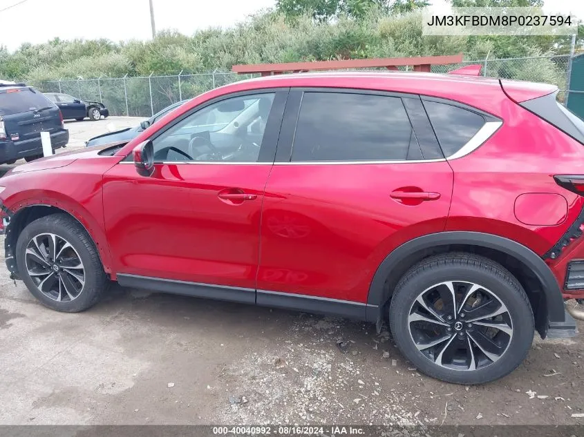 2023 Mazda Cx-5 2.5 S Premium VIN: JM3KFBDM8P0237594 Lot: 40040992