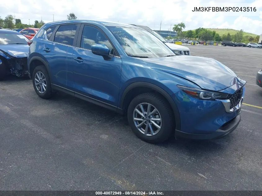 2023 Mazda Cx-5 2.5 S Select VIN: JM3KFBBM3P0243516 Lot: 40072949