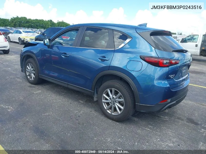 2023 Mazda Cx-5 2.5 S Select VIN: JM3KFBBM3P0243516 Lot: 40072949