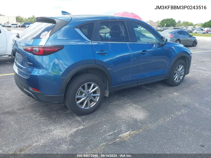 2023 Mazda Cx-5 2.5 S Select VIN: JM3KFBBM3P0243516 Lot: 40072949