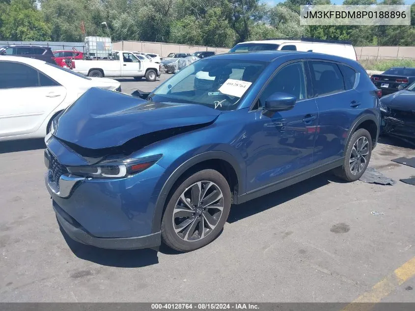 2023 Mazda Cx-5 2.5 S Premium VIN: JM3KFBDM8P0188896 Lot: 40128764