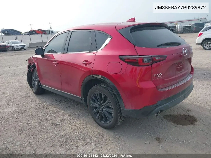 2023 Mazda Cx-5 2.5 Turbo VIN: JM3KFBAY7P0289872 Lot: 40171142