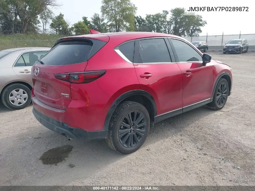 2023 Mazda Cx-5 2.5 Turbo VIN: JM3KFBAY7P0289872 Lot: 40171142