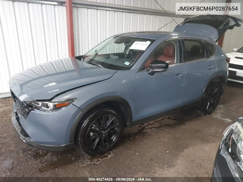 2023 Mazda Cx-5 2.5 S Carbon Edition VIN: JM3KFBCM6P0287654 Lot: 40274428