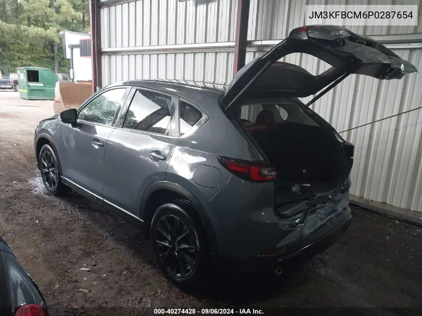 2023 Mazda Cx-5 2.5 S Carbon Edition VIN: JM3KFBCM6P0287654 Lot: 40274428