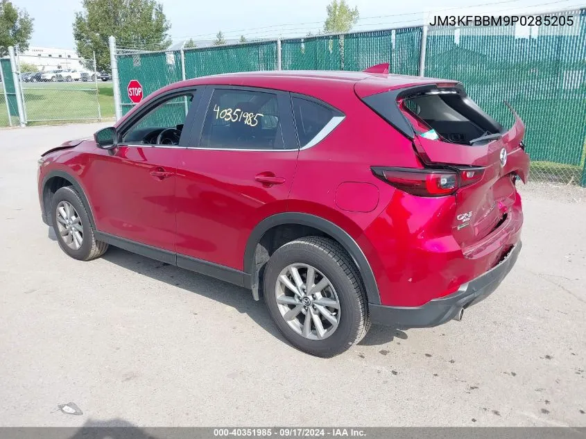 2023 Mazda Cx-5 Select VIN: JM3KFBBM9P0285205 Lot: 40351985