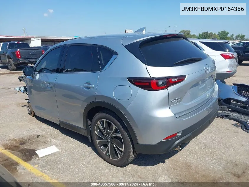 2023 Mazda Cx-5 2.5 S Premium VIN: JM3KFBDMXP0164356 Lot: 40357586