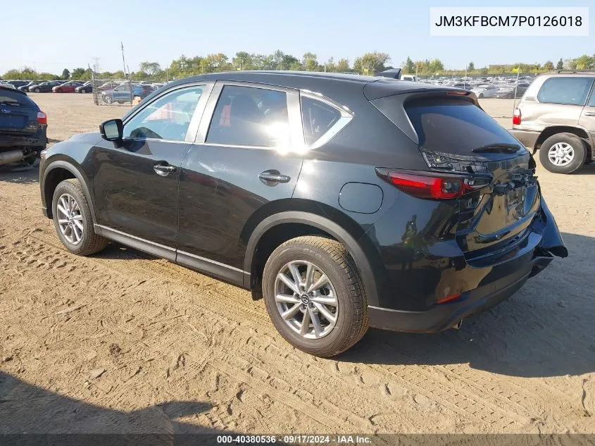 2023 Mazda Cx-5 2.5 S Preferred VIN: JM3KFBCM7P0126018 Lot: 40380536