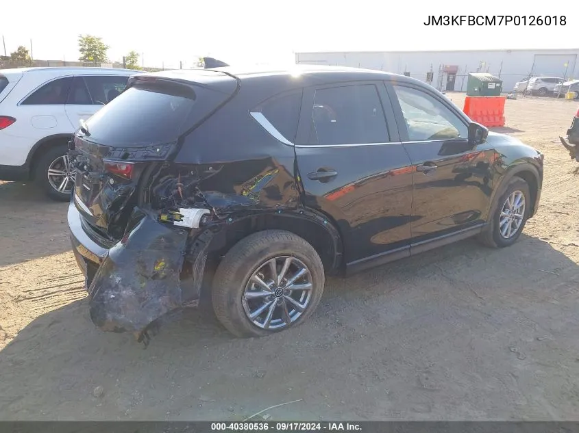 2023 Mazda Cx-5 2.5 S Preferred VIN: JM3KFBCM7P0126018 Lot: 40380536