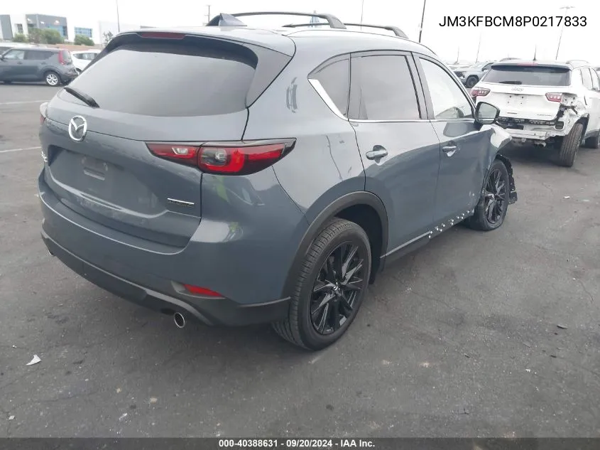 2023 Mazda Cx-5 2.5 S Carbon Edition VIN: JM3KFBCM8P0217833 Lot: 40388631