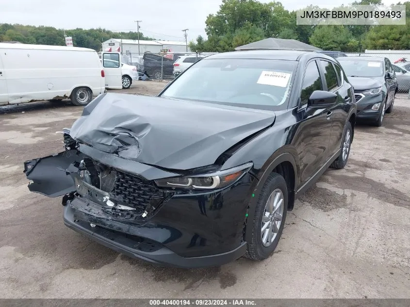 2023 Mazda Cx-5 2.5 S Select VIN: JM3KFBBM9P0189493 Lot: 40400194