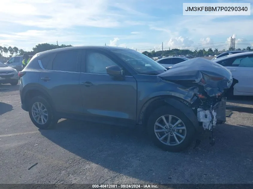 2023 Mazda Cx-5 Select VIN: JM3KFBBM7P0290340 Lot: 40412081