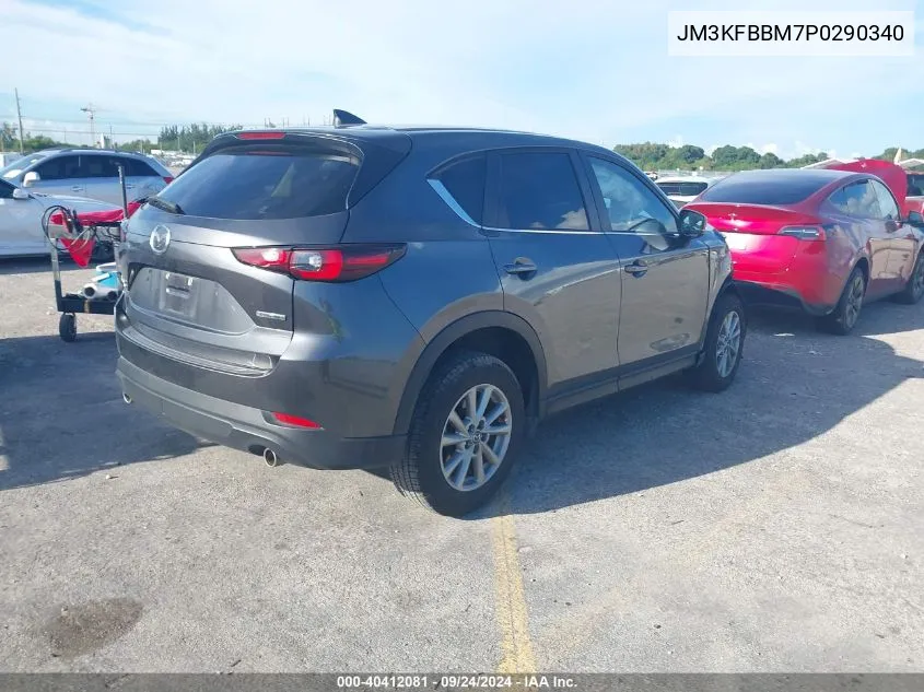 2023 Mazda Cx-5 Select VIN: JM3KFBBM7P0290340 Lot: 40412081