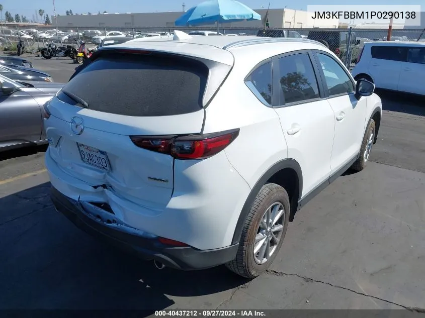 2023 Mazda Cx-5 Select VIN: JM3KFBBM1P0290138 Lot: 40437212