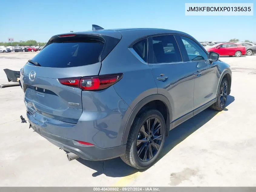 2023 Mazda Cx-5 2.5 S Carbon Edition VIN: JM3KFBCMXP0135635 Lot: 40438802