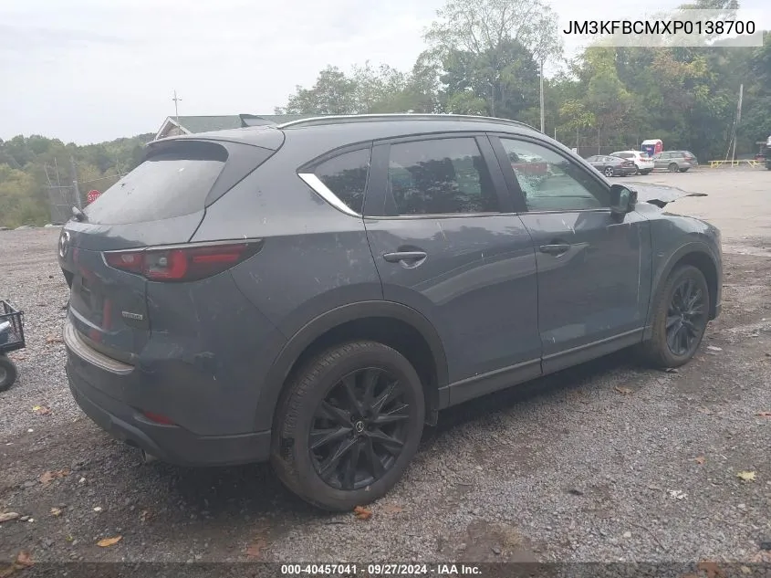 2023 Mazda Cx-5 2.5 S Carbon Edition VIN: JM3KFBCMXP0138700 Lot: 40457041