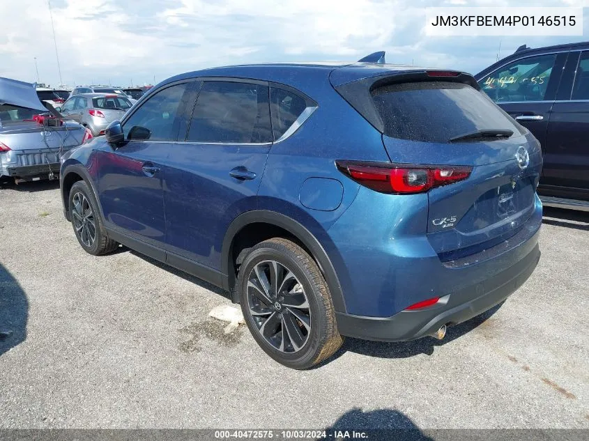 2023 Mazda Cx-5 2.5 S Premium Plus VIN: JM3KFBEM4P0146515 Lot: 40472575