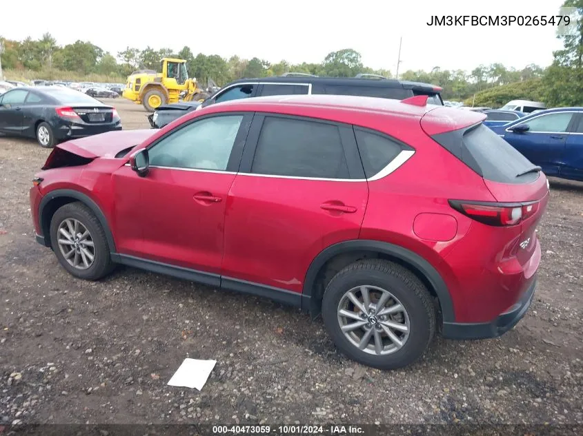 2023 Mazda Cx-5 Preferred VIN: JM3KFBCM3P0265479 Lot: 40473059