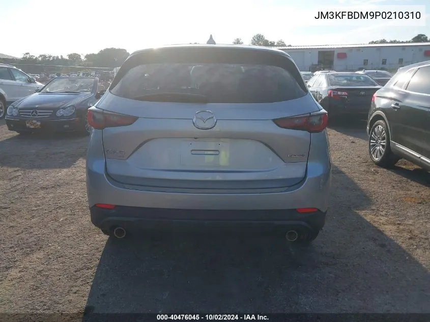 2023 Mazda Cx-5 2.5 S Premium VIN: JM3KFBDM9P0210310 Lot: 40476045