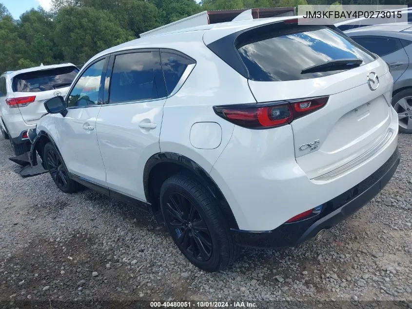 2023 Mazda Cx-5 2.5 Turbo VIN: JM3KFBAY4P0273015 Lot: 40480051