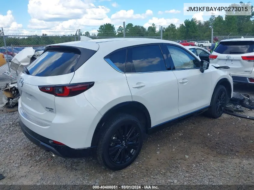 2023 Mazda Cx-5 2.5 Turbo VIN: JM3KFBAY4P0273015 Lot: 40480051