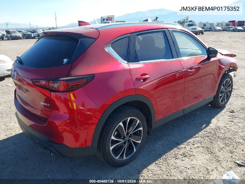 2023 Mazda Cx-5 2.5 S Premium Plus VIN: JM3KFBEM4P0175352 Lot: 40480726