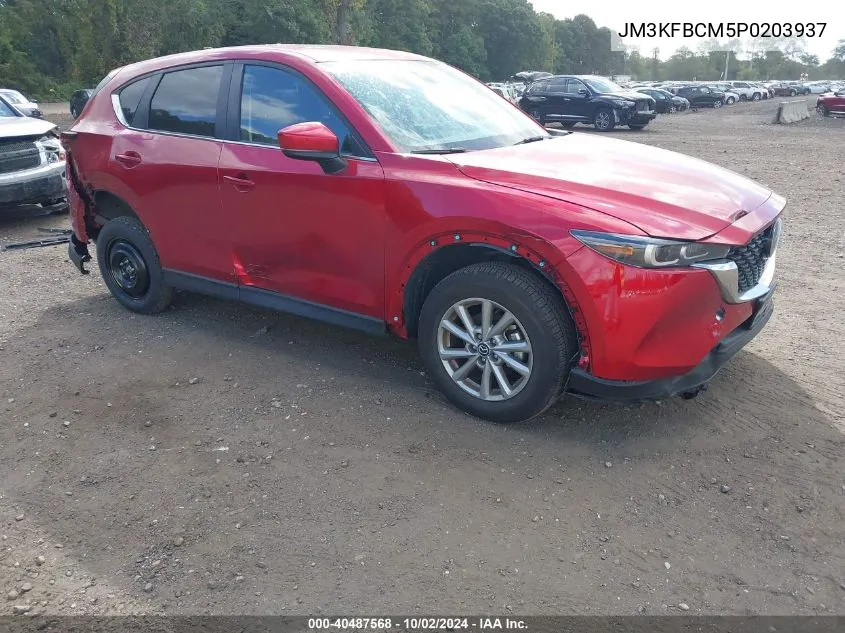 2023 Mazda Cx-5 2.5 S Preferred VIN: JM3KFBCM5P0203937 Lot: 40487568