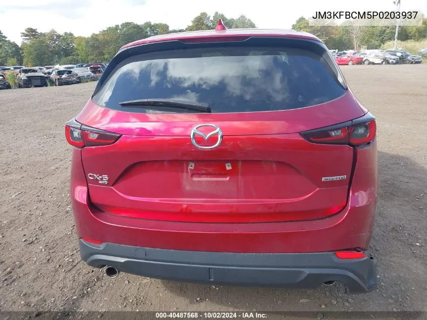 2023 Mazda Cx-5 2.5 S Preferred VIN: JM3KFBCM5P0203937 Lot: 40487568