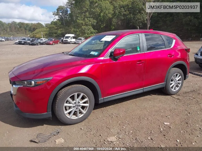 2023 Mazda Cx-5 2.5 S Preferred VIN: JM3KFBCM5P0203937 Lot: 40487568