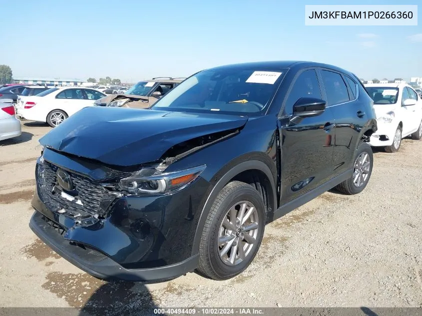 2023 Mazda Cx-5 2.5 S VIN: JM3KFBAM1P0266360 Lot: 40494409