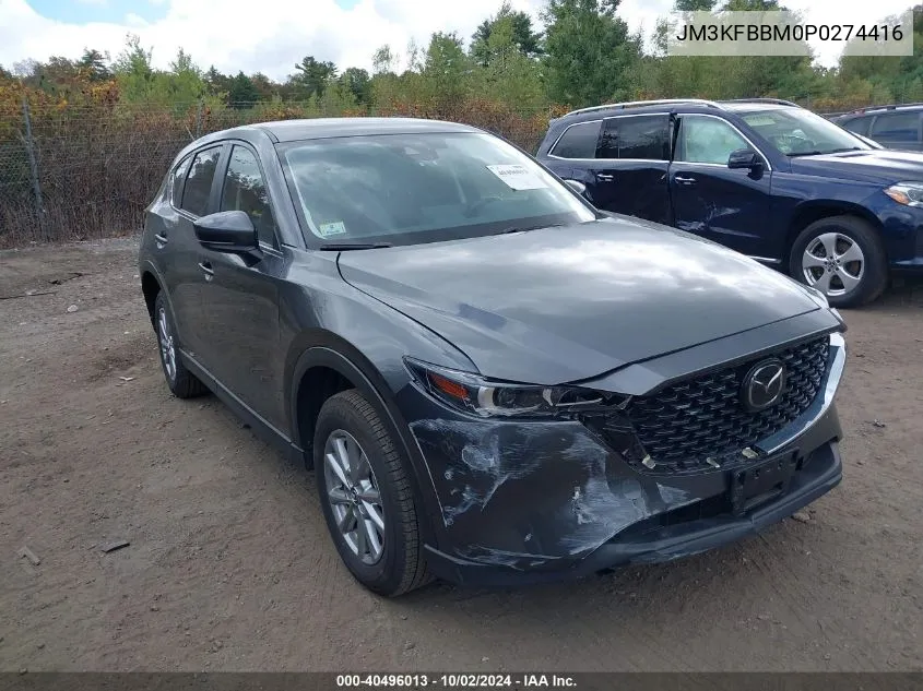 2023 Mazda Cx-5 2.5 S Select VIN: JM3KFBBM0P0274416 Lot: 40496013