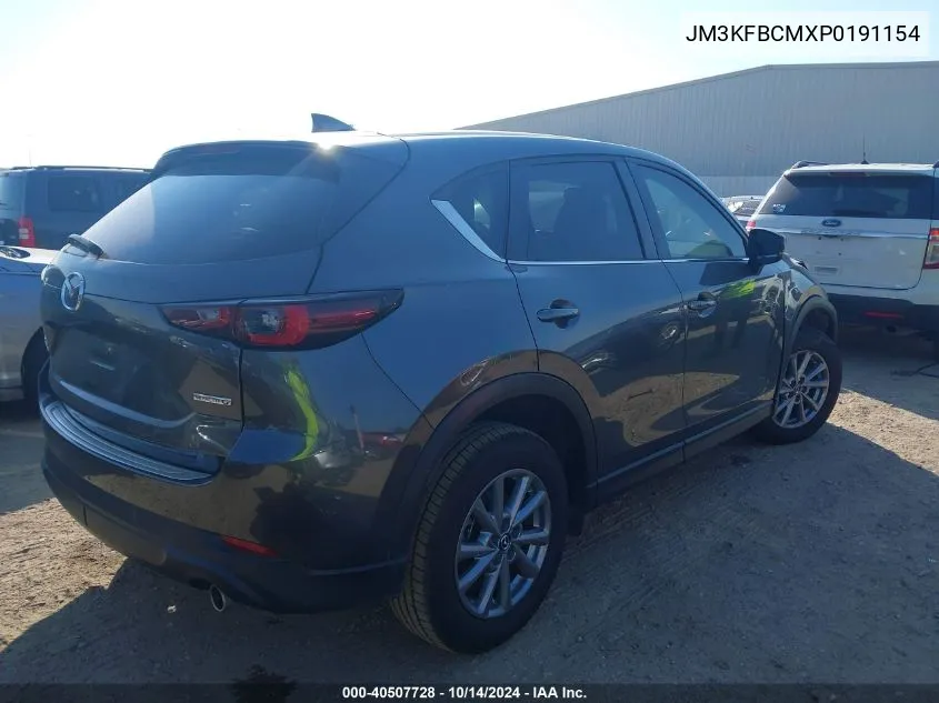 2023 Mazda Cx-5 2.5 S Preferred VIN: JM3KFBCMXP0191154 Lot: 40507728