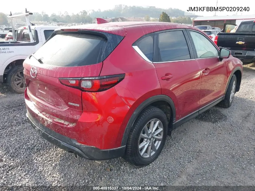 2023 Mazda Cx-5 2.5 S Select VIN: JM3KFBBM5P0209240 Lot: 40515337