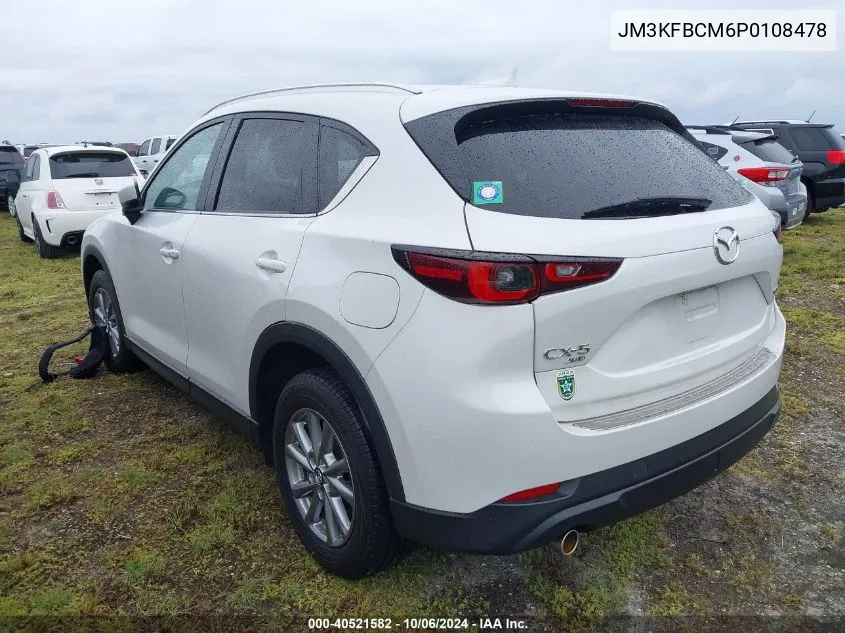 2023 Mazda Cx-5 2.5 S Preferred VIN: JM3KFBCM6P0108478 Lot: 40521582