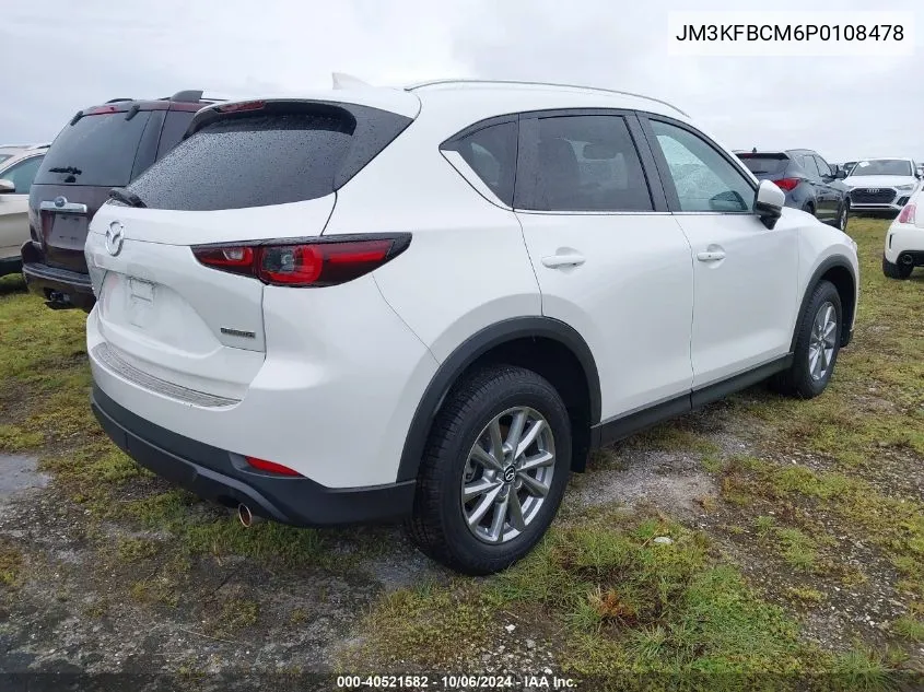 2023 Mazda Cx-5 Preferred VIN: JM3KFBCM6P0108478 Lot: 40521582