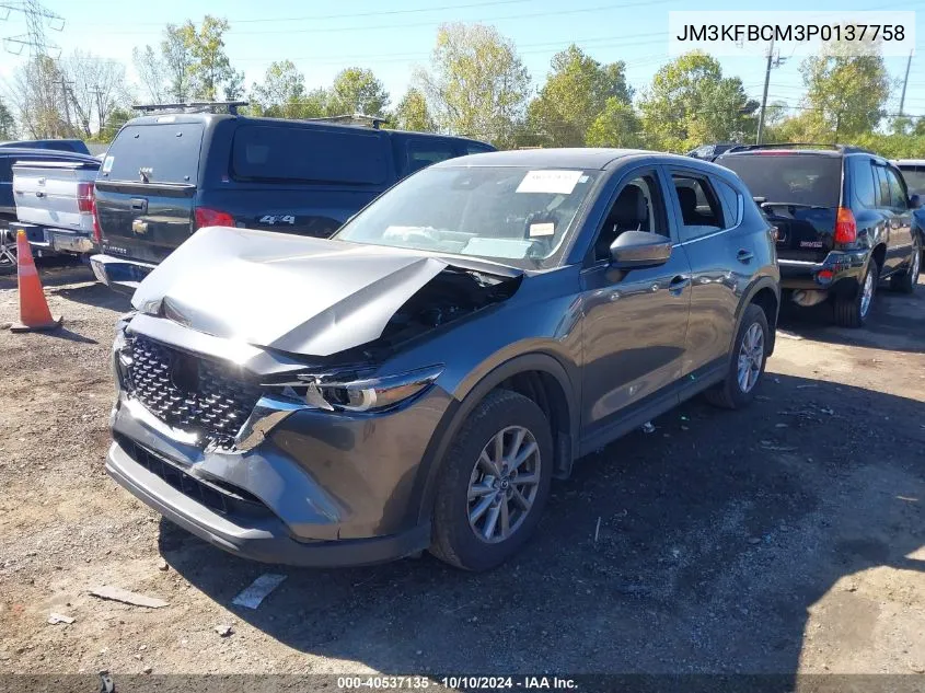 2023 Mazda Cx-5 2.5 S Preferred VIN: JM3KFBCM3P0137758 Lot: 40537135