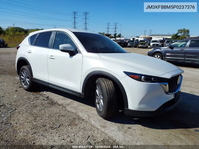 2023 Mazda Cx-5 2.5 S Select VIN: JM3KFBBM5P0237376 Lot: 40551729