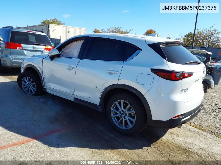 2023 Mazda Cx-5 2.5 S Select VIN: JM3KFBBM5P0237376 Lot: 40551729