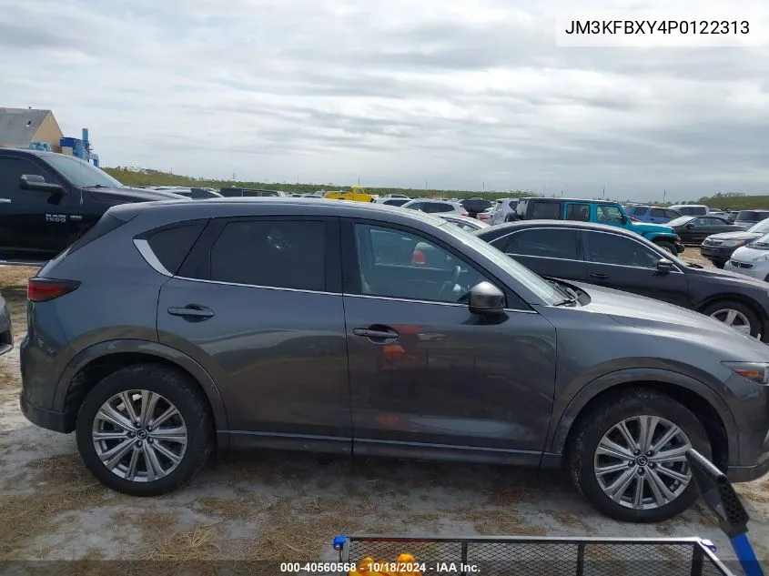 2023 Mazda Cx-5 2.5 Turbo Signature VIN: JM3KFBXY4P0122313 Lot: 40560568