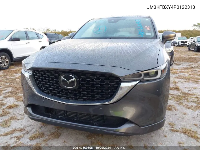 2023 Mazda Cx-5 2.5 Turbo Signature VIN: JM3KFBXY4P0122313 Lot: 40560568