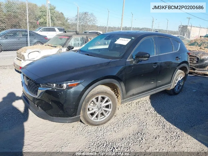 2023 Mazda Cx-5 Preferred VIN: JM3KFBCM2P0200686 Lot: 40564639