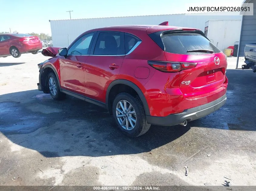 2023 Mazda Cx-5 2.5 S Preferred VIN: JM3KFBCM5P0268951 Lot: 40610074