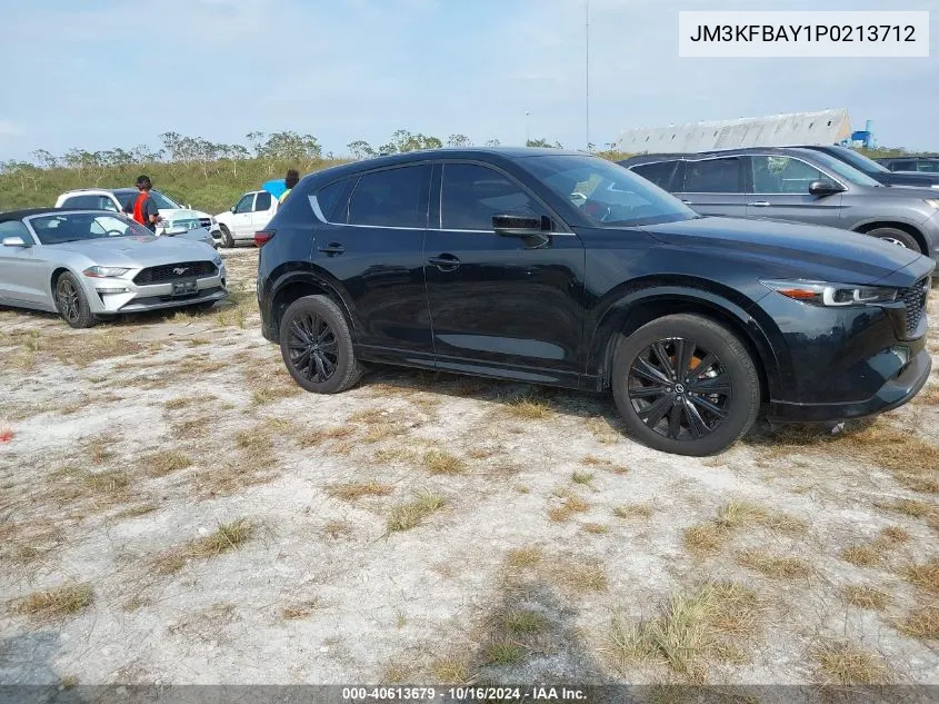 2023 Mazda Cx-5 2.5 Turbo VIN: JM3KFBAY1P0213712 Lot: 40613679