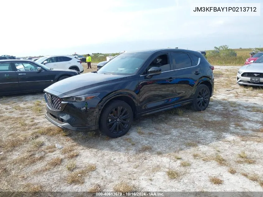 2023 Mazda Cx-5 2.5 Turbo VIN: JM3KFBAY1P0213712 Lot: 40613679