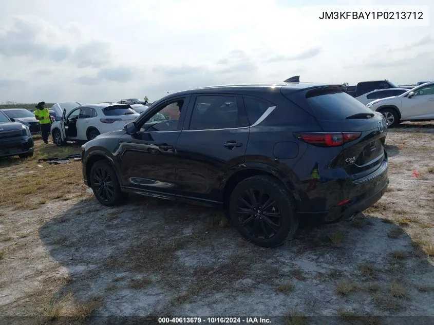 2023 Mazda Cx-5 2.5 Turbo VIN: JM3KFBAY1P0213712 Lot: 40613679