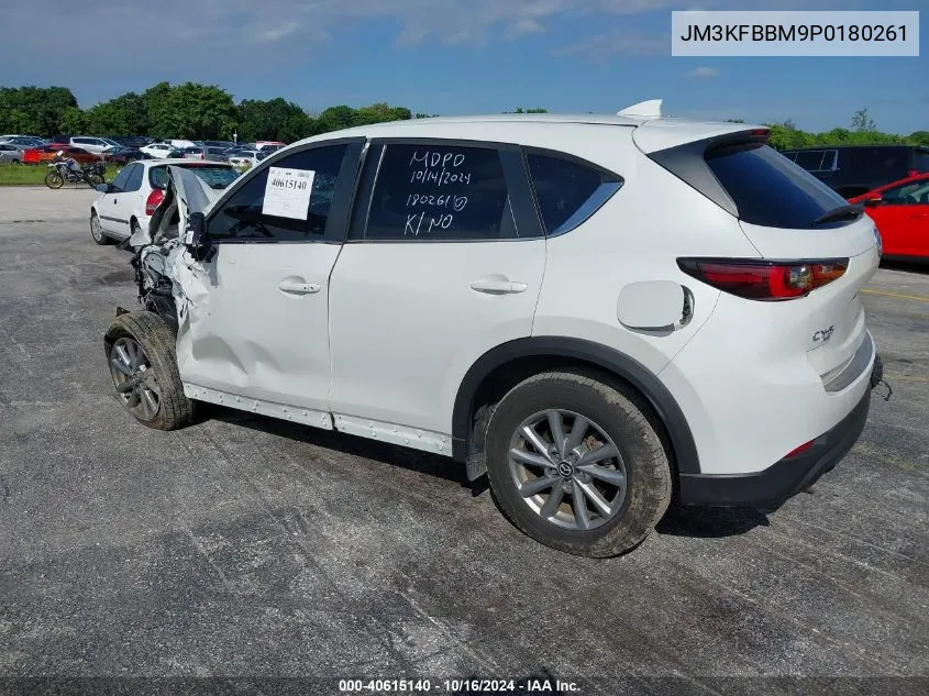 2023 Mazda Cx-5 2.5 S Select VIN: JM3KFBBM9P0180261 Lot: 40615140