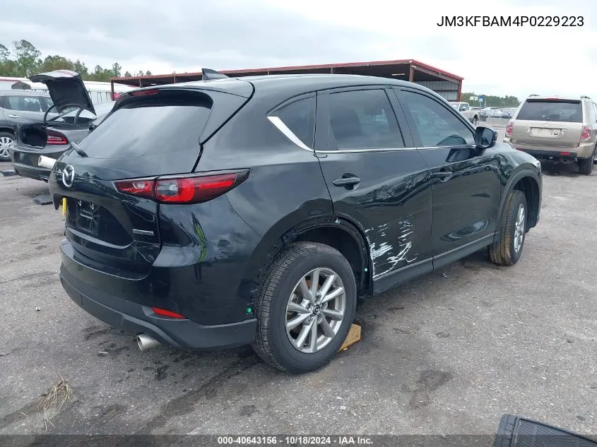 2023 Mazda Cx-5 2.5 S VIN: JM3KFBAM4P0229223 Lot: 40643156